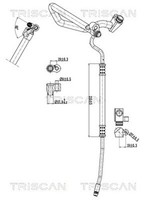 Triscan Hochdruck-/Niederdruckleitung Klimaanlage 9010 11006 FüR Mini R56 R55