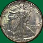 1941-S Walking Liberty Half Dollar Gem Brilliant Uncirculated Gem BU Coin #33378
