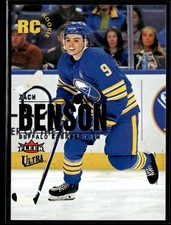2023-24 Fleer Ultra Hockey #214 Zach Benson Rookie RC