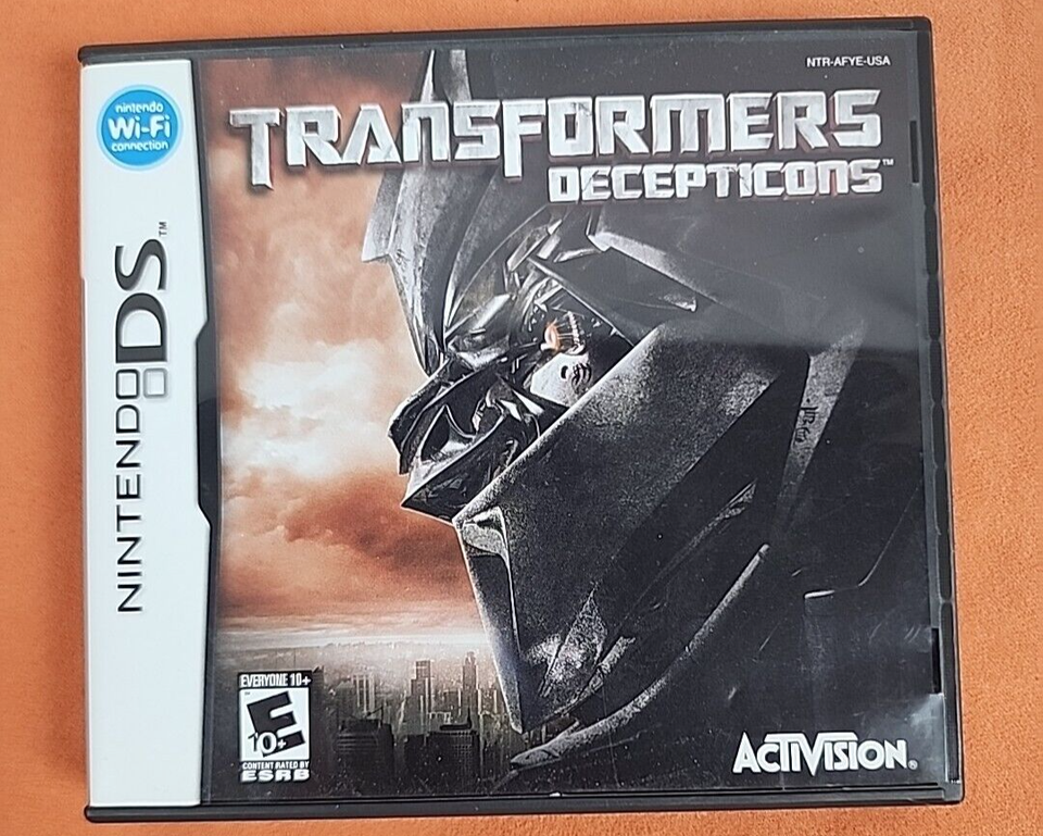 Nintendo DS Transformers Decepticons No manual *Tested & Works