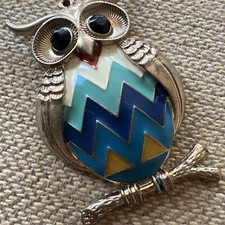 Vintage Keychain Owl
