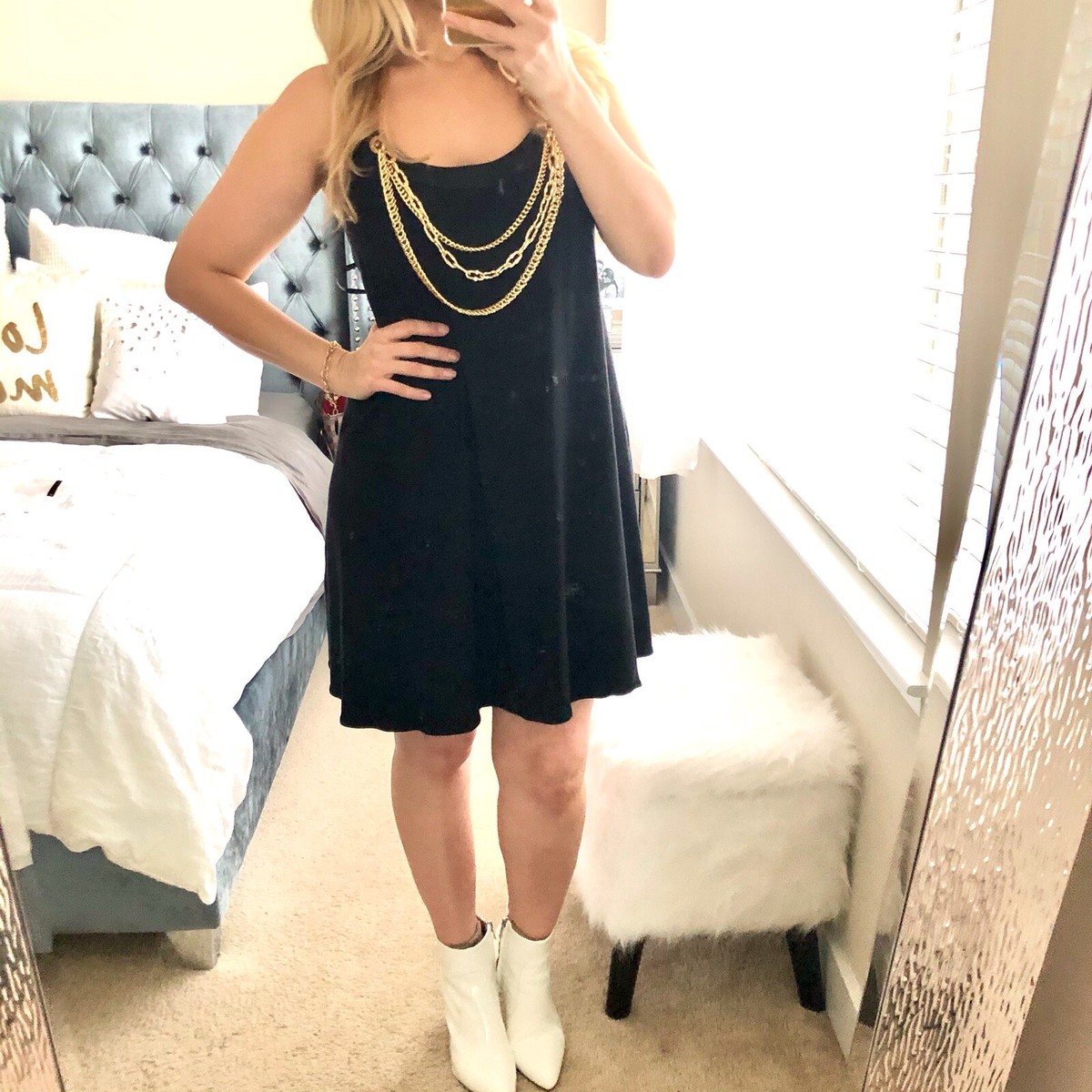 bebe black dress with gold Isadora Dress – Bebe Organic