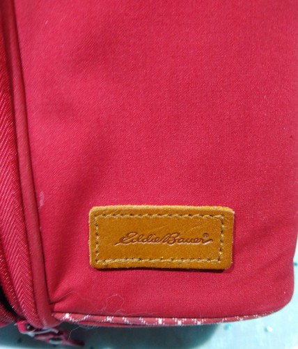 Eddie Bauer rot isoliert Wein Trage Picknick Tasche (Wein nicht enthalten) - Bild 6 von 6