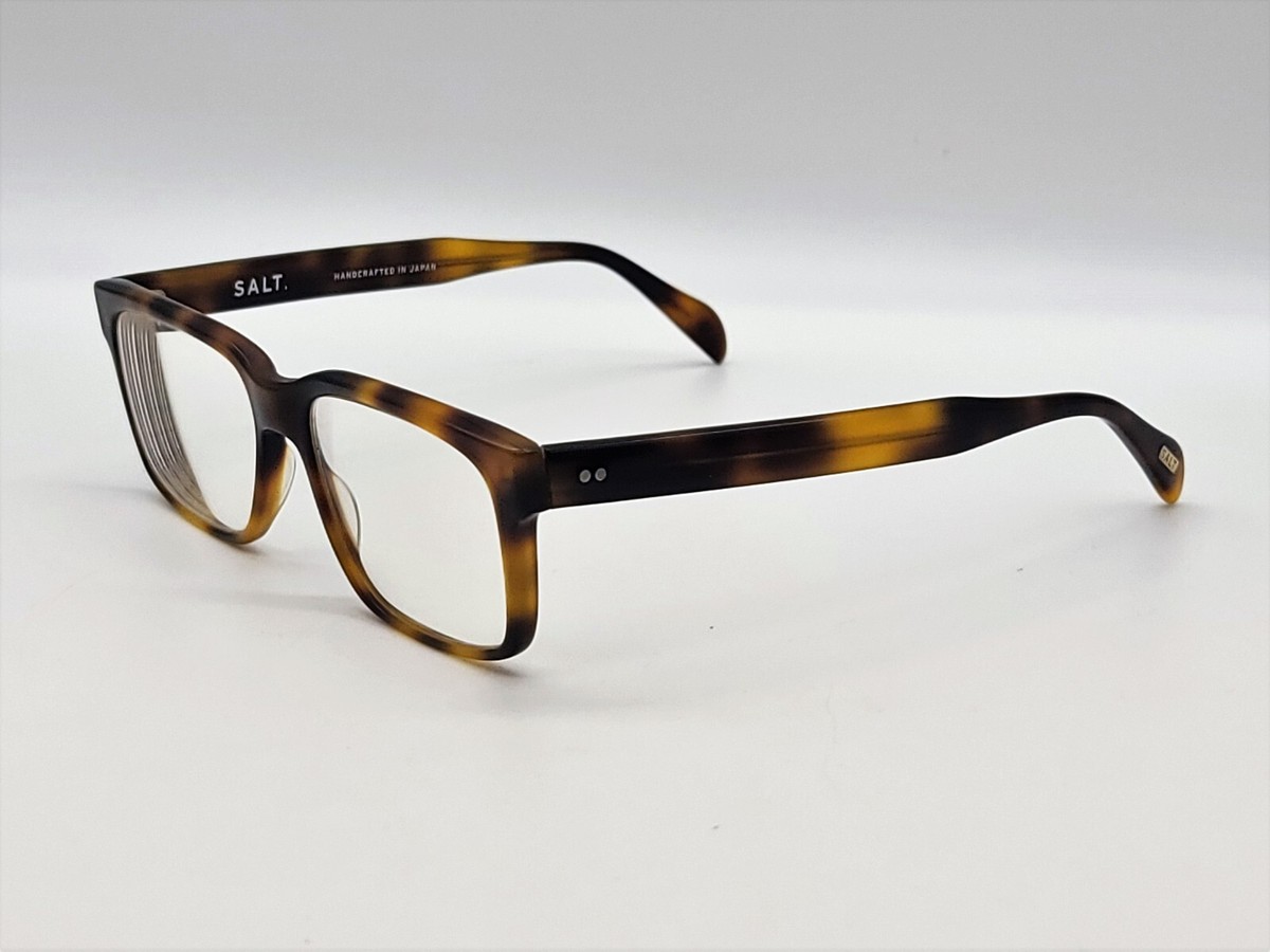 Salt Optics Shaw MBW Matte Tortoise Eyeglasses Frame 52 17 148 mm