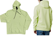TOMMY HILFIGER Men's Essential Solid Pullover Hoodie , Green Lime , M