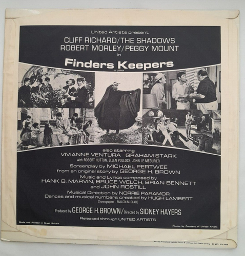 Cliff Richard • The Shadows – Finders Keepers - LP - Picture Inner - EX (Copy 2) - Picture 4 of 6