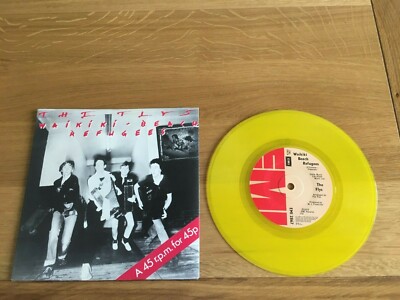 The Flys-Waikiki beach refugees.7'' yellow vinyl