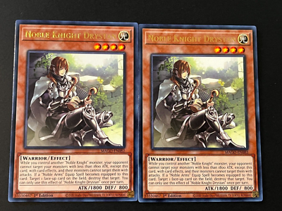 YUGIOH COMPLETE NOBLE KNIGHT DECK- ARTORIGUS- SACRED- QUEEN- MERLIN-  EXCALIBURN | eBay