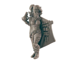 Alchemist Human Female- Everyday Heroes - Minis - EC3D - - Dungeons & Dragons - 