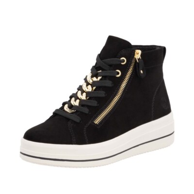 Remonte Sneaker High Schwarz D1C70-02 Damen Schuhe