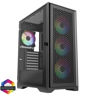 OCHW AMD Ryzen 5 4.2GHZ 12 Thread 32GB 1000GB SSD Gaming PC Computer Windows 11 D