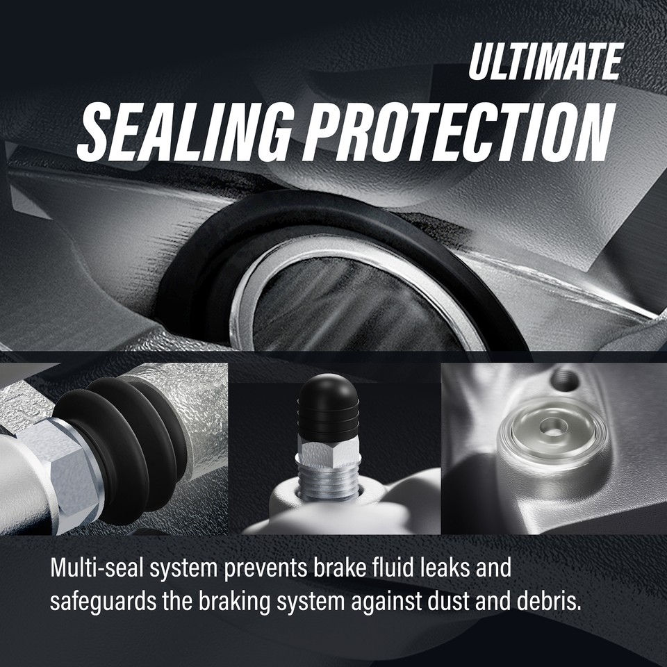 Rear Brake Caliper Rotors SemiMetallic Pad Kit For 20092019 Toyota