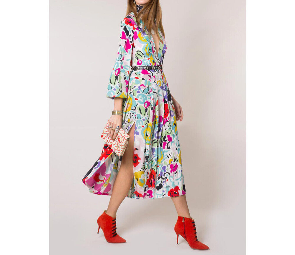 rixo camellia dress size M UK