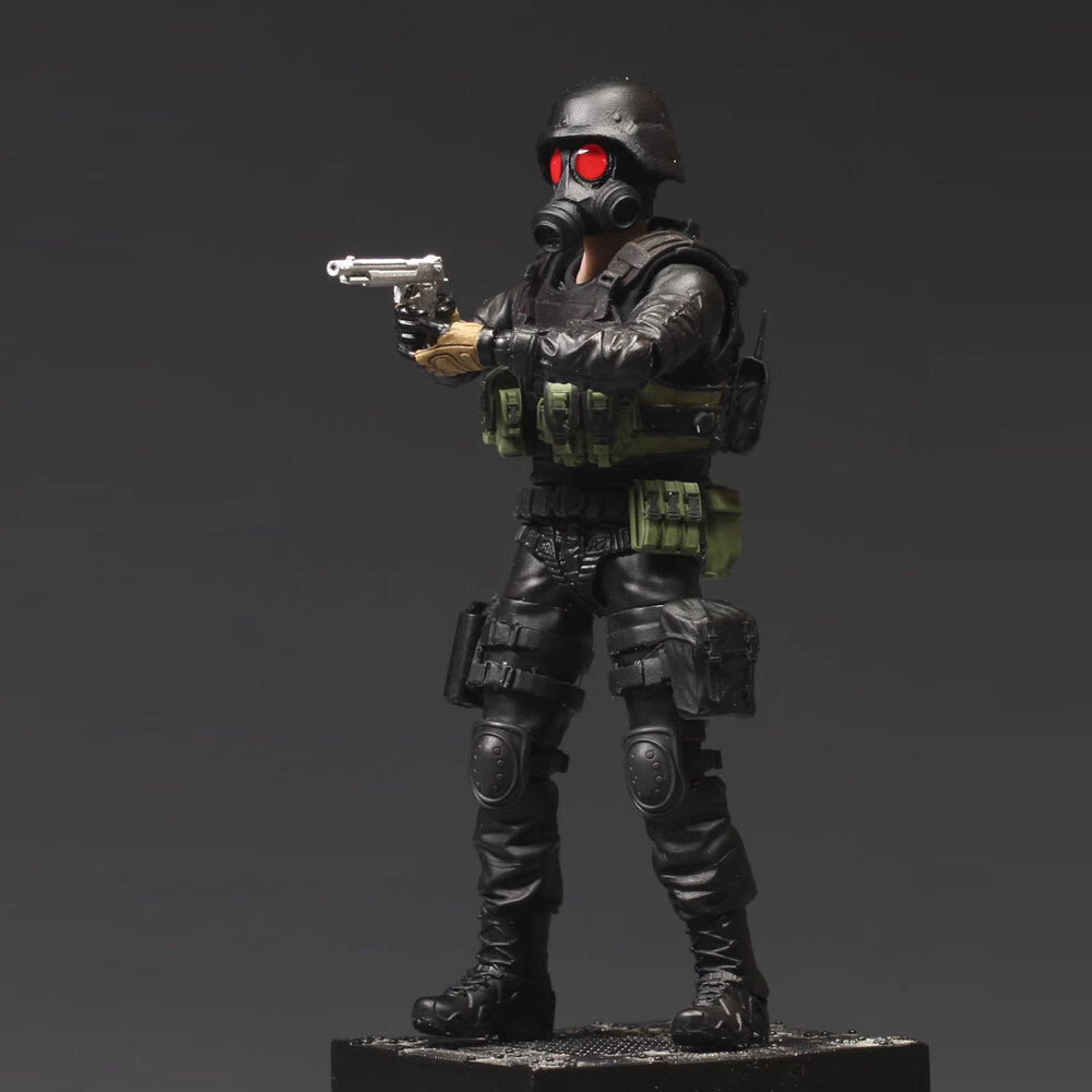 In Stock 1/18 Scale 3.75"  Man Military Action Figure Boy Man Toy Xmas Gifts