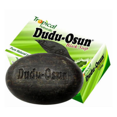 2X Dudu Osun Tropical Naturals afrikanische schwarze Seife 150g SCHNELLER VERSAND