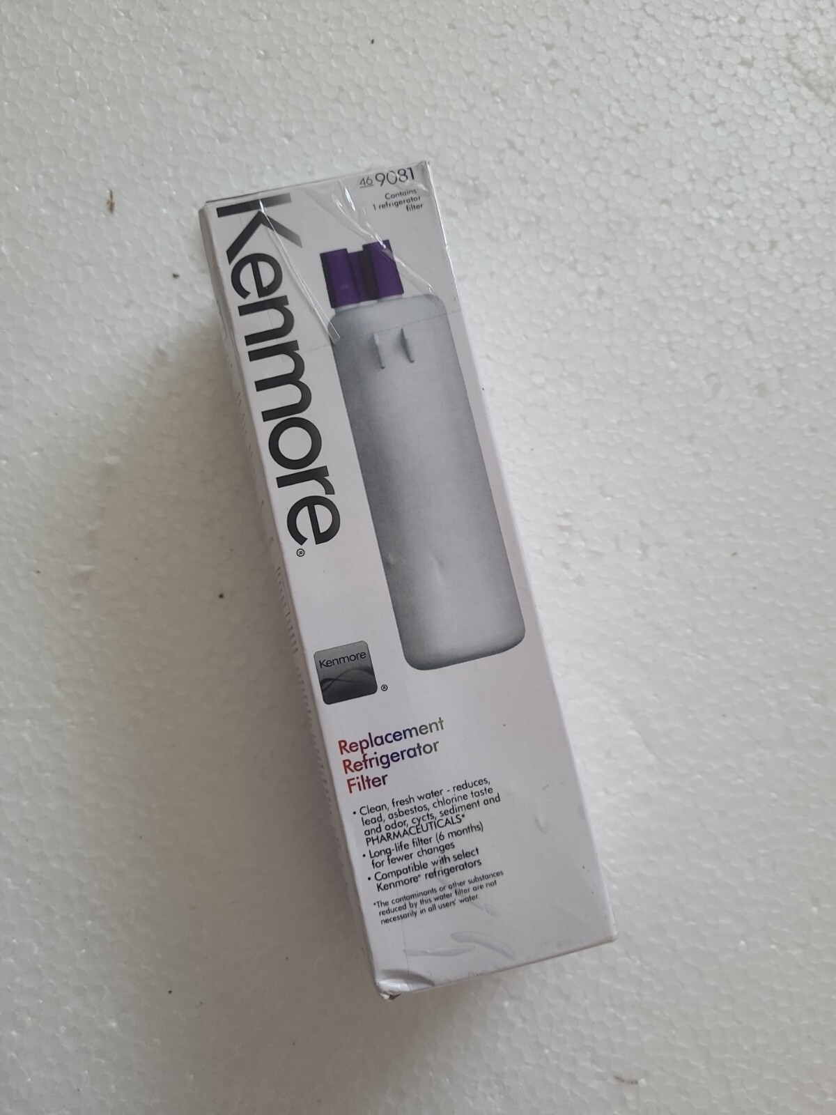 Kenmore 46-9081 Refrigerator Water Filter - White