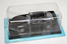 1/24 Premium Japan Toyota Supra Twin Turbo-R 2.5GT Black 1990 Die-Cast Model Car