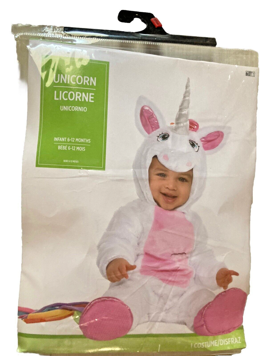 Infant Unicorn Costume 6-12 months NEW