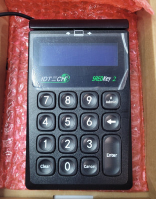ID Tech SREDKey 2 Key Pad with MSR USB KB Enhanced Format IDSK2-534E