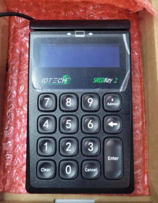ID Tech SREDKey 2 Key Pad with MSR USB KB Enhanced Format IDSK2-534E