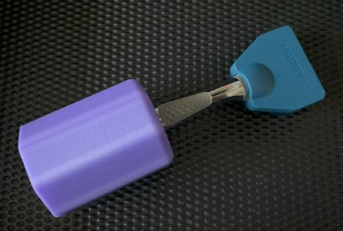 Stand Universal for Razor Sword Pen Pencil Toothbrush Purple | 20mm hole | 2EO - Picture 2 of 10