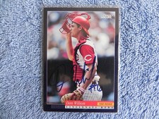 Dan Wilson AUTOGRAPHED 1994 Score Pinnacle Baseball Card #355 - Cincinnati Reds