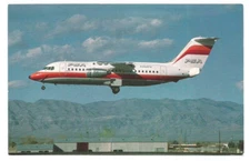 PSA Airlines Postcard BAe 146 Jet Aircraft