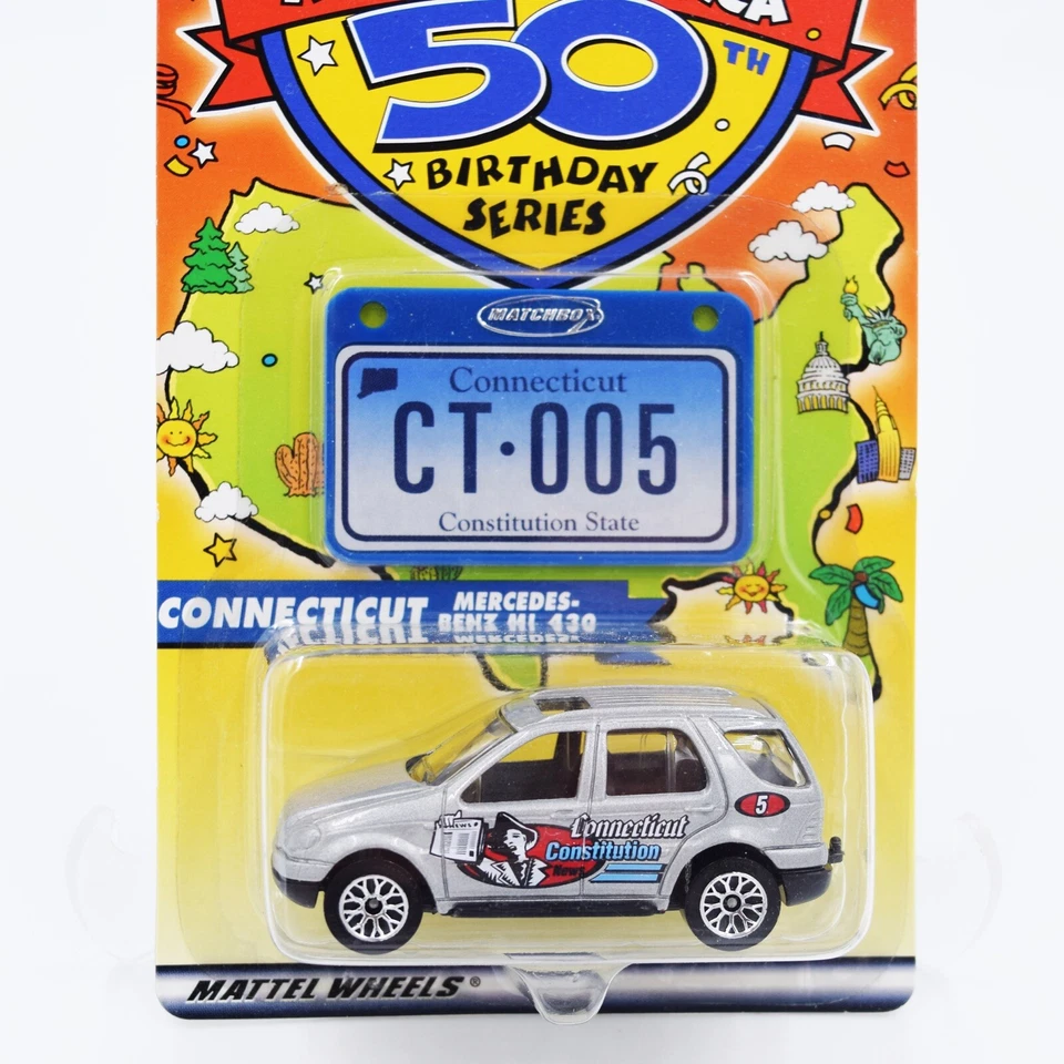 Matchbox Across America 50th Birthday Connecticut CT-005 Mercedes-Benz ML 430 - Image 2 of 3