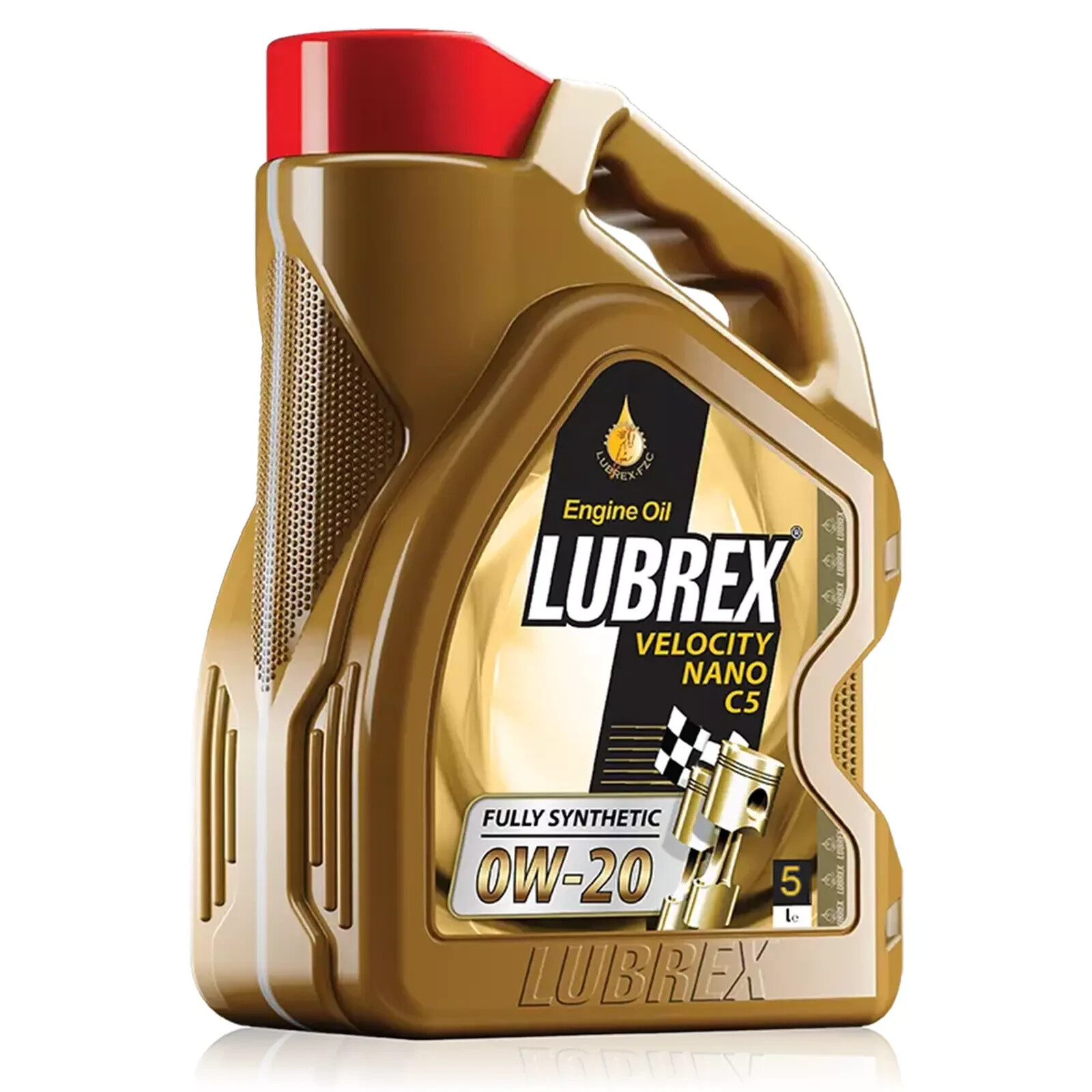 Lubrex 0W-20 Fully Synthetic Engine Oil ACEA C5 API SN+ VW 508/509 5L
