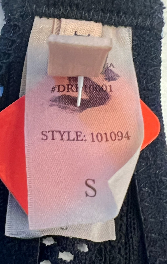 NEW PALINDROME BLACK DREAMLOVER LACE SOFT CUP BRALETTE BRA SIZE SMALL