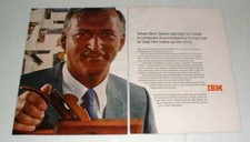 1969 IBM Computer Ad - Five Companies Turned Out