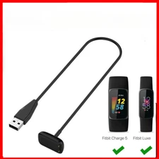 US 3.3Ft USB Magnetic Charging Cable Charger For Fitbit Luxe / Charge 5/Charge 6