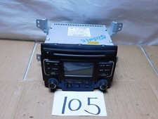 11 12 HYUNDAI SONATA Radio Single CD XM AM & FM Used 96180-3Q000 (105)