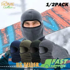 Winter Thermal Motorcycle Balaclava Windproof Ski Full Face Mask Hood Helmet Hat