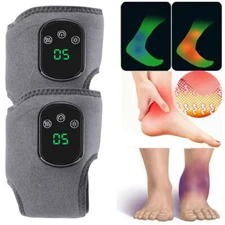 Ankle Brace Massager Heat/Vibration for Joint Sprain & Muscle Fatigue Recovery‌