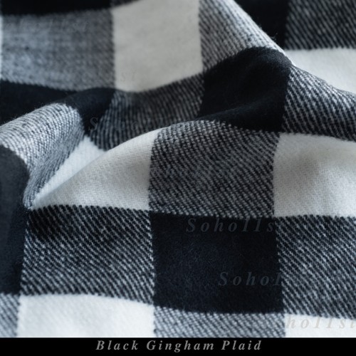 New Men Women Super Soft Cashmere Scarf Wrap Shawl- Brown Tartan Plaid 74-1 - Picture 63 of 63