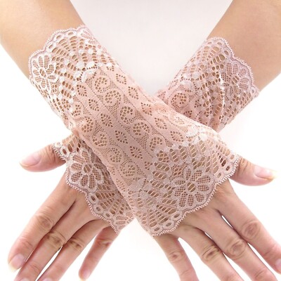 SPITZE ARMSTULPEN SPITZEN HANDSCHUHE GOTHIC WGT FESTIVAL COSPLAY LOLITA PUNK 00f