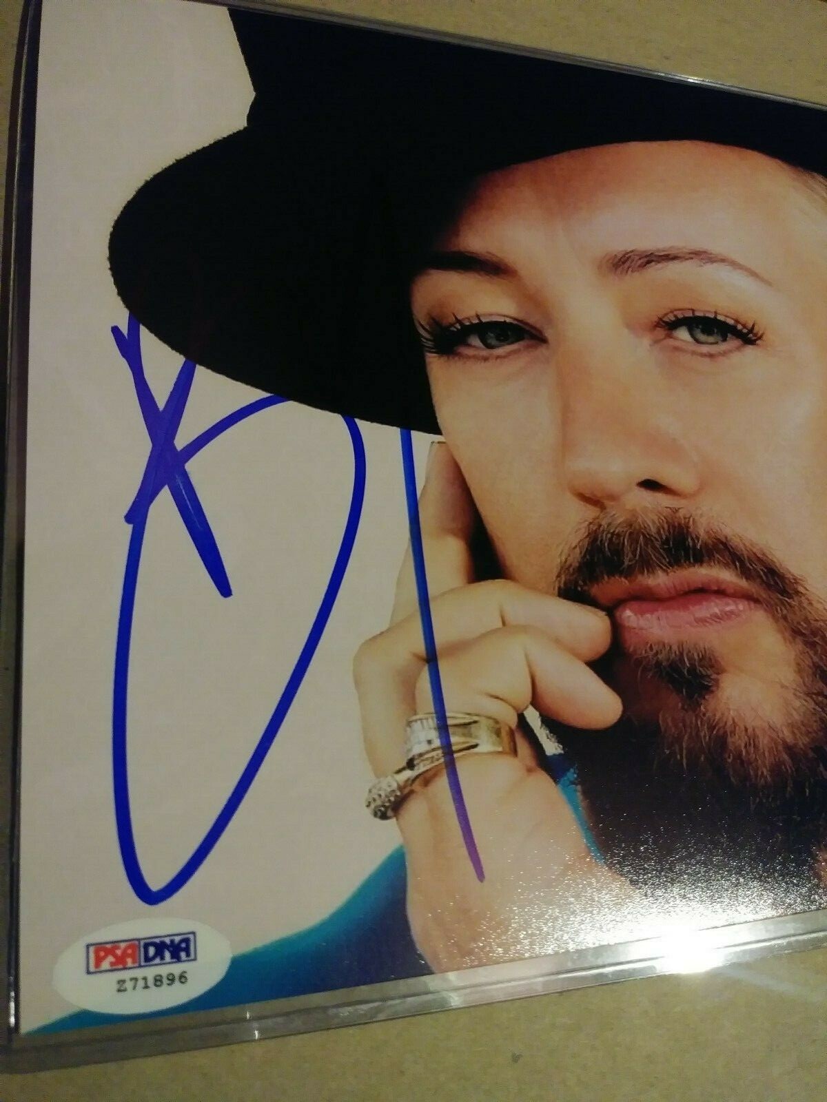 Boy George autographed / signed 8x10 Color Photo PSA/DNA - Culture Club ...