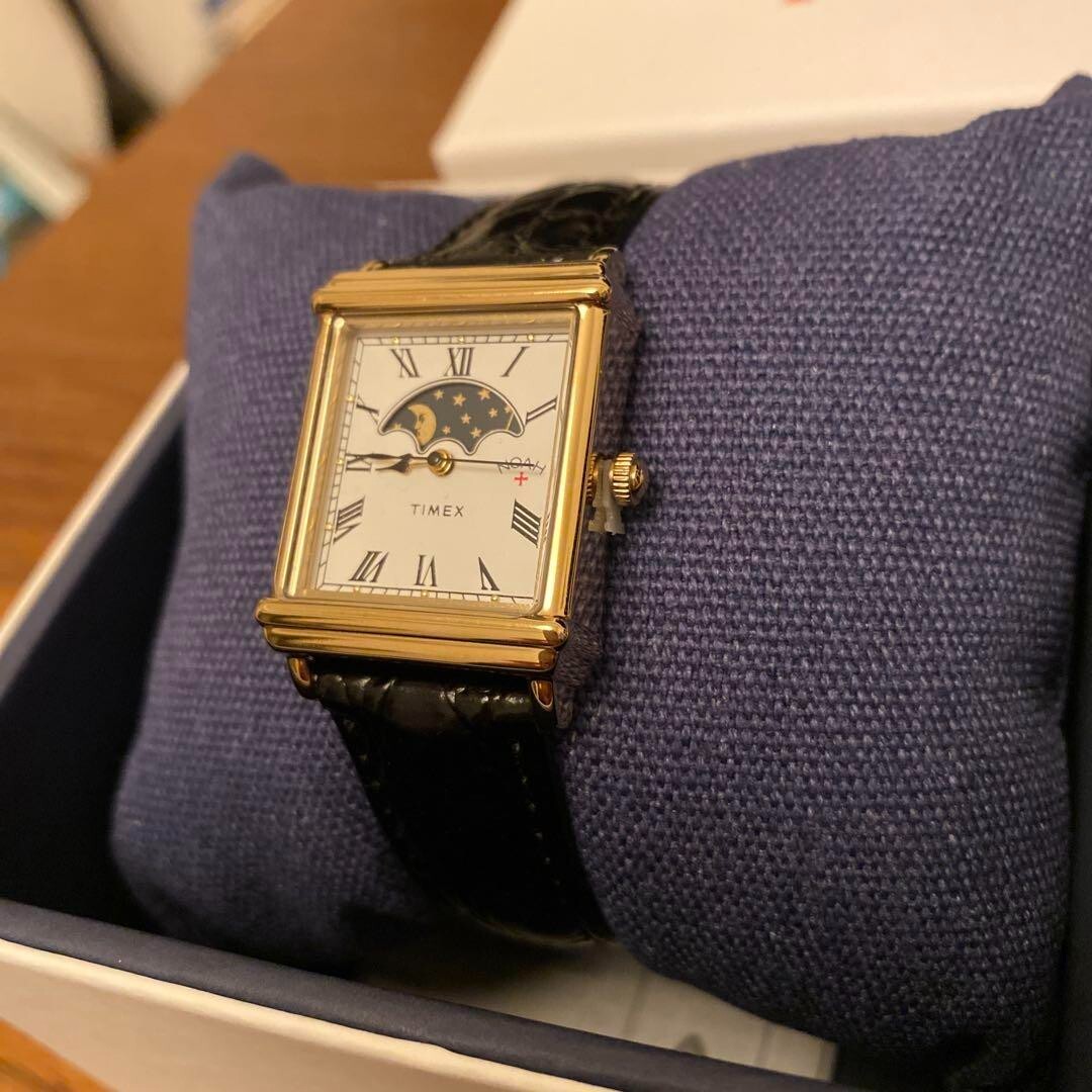 時計 Noah x Timex Sun and Moon Watch Black Noah X Timex Sun and Moon Watch - Black/Gold~NEW IN BOX~in
