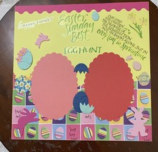 Easter Sunday-12 x 12 premade scrapbook page