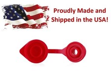 Universal Plastic Red Vent Caps for or Gas Diesel Water Fuel Can Jug