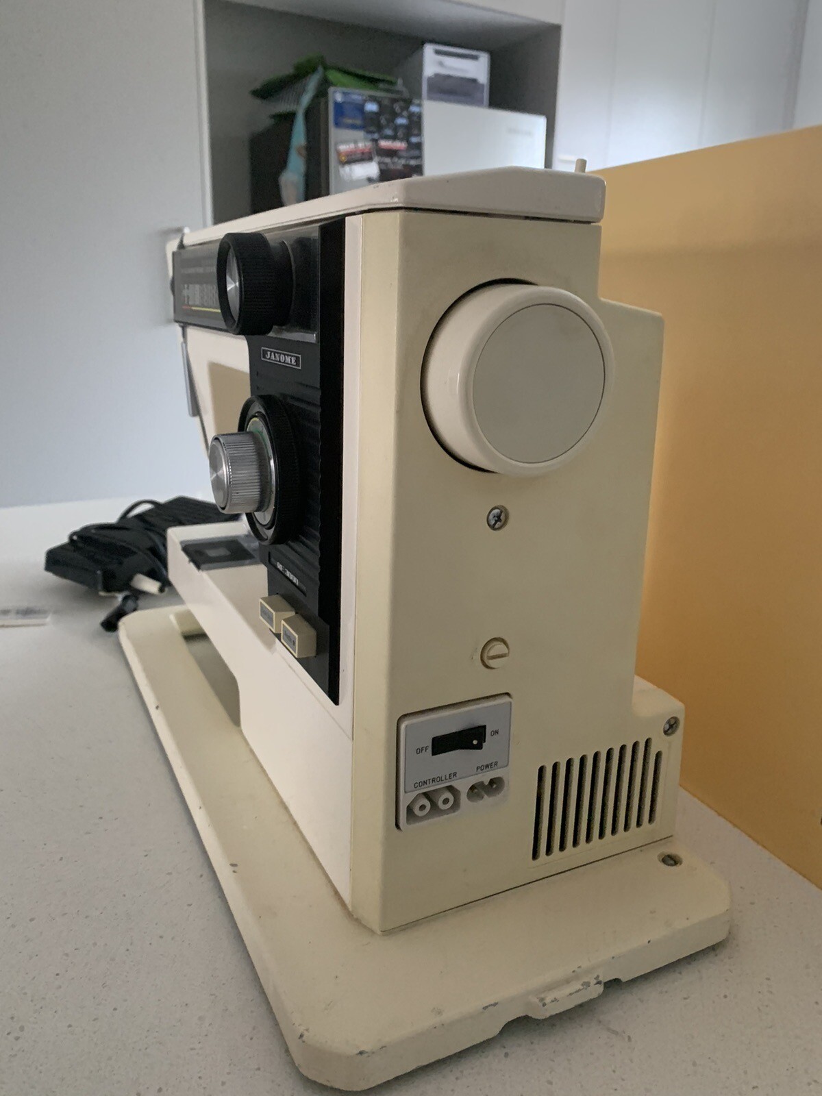 Vintage Janome RE3000 sewing machine eBay