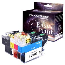 LOT LC3013 Ink Cartridge fits Brother LC3011 MFC-J497DW MFC-690DW MFC-J895DW