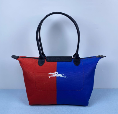 Longchamp x Robert Indiana Tribute Collection LOVE Le Pliage Tote 