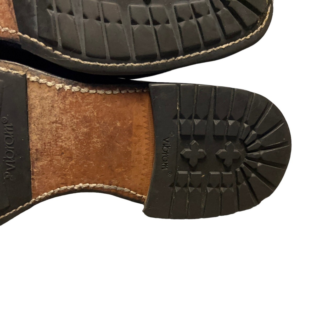 Allen Edmonds Dellwood Black Leather Split Toe Blucher Dress Shoes Mens Size 12D Allen Edmonds Dellwood Black Leather Split Toe Blucher Dress  main image 2