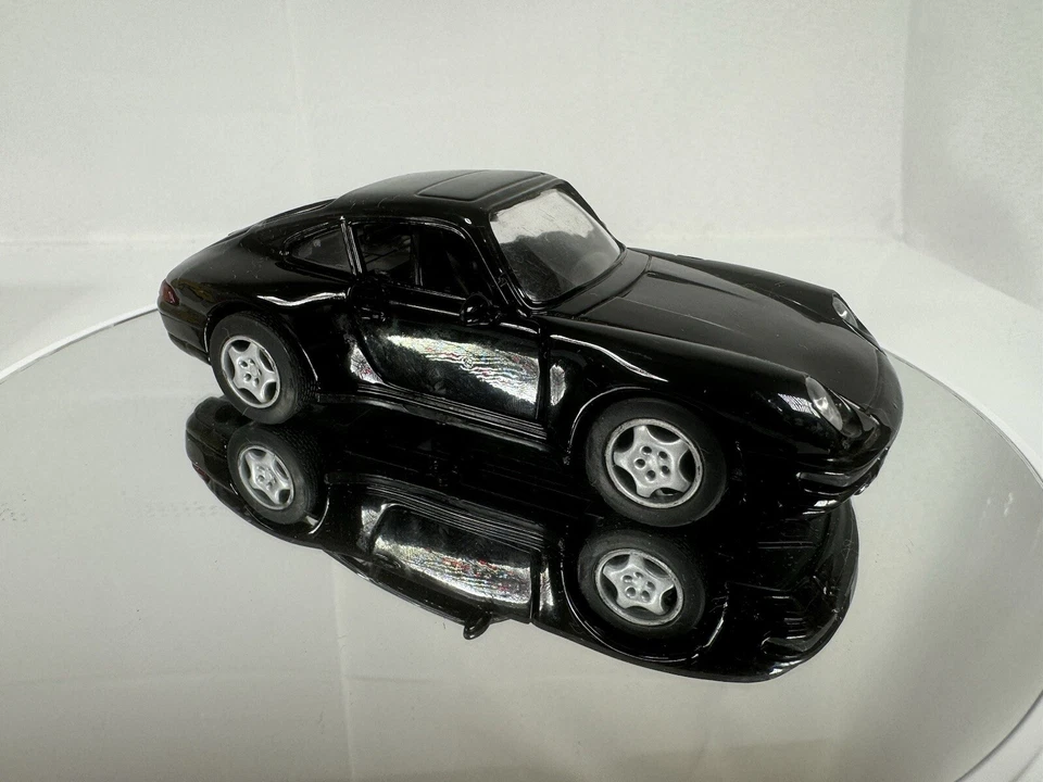 1997 Vintage Speedy Power (Black) Porsche 911 Pull Back Model Diecast Rare! - Image 4 of 4