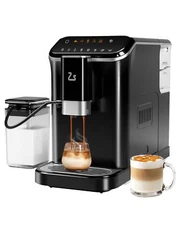 🔥🎱Fully Automatic Espresso Machine Built-In & Adjustable Espresso Bean Grinder