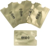 5X Rfid Blocker SchutzhüLle KartenhüLle BankkartenhüLle Ec Karten Scheckkarten