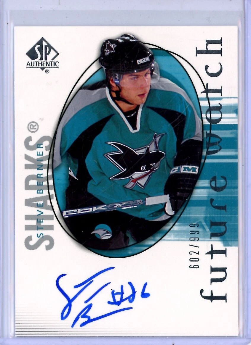 Steve Bernier trading card
