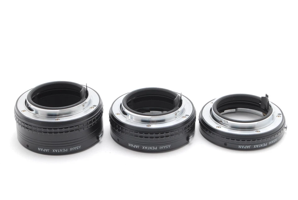 [UNUSED in BoX] Asahi PENTAX Extension Tube Ring 1 2 3 Set for K Mount JAPAN - Image 2 of 4